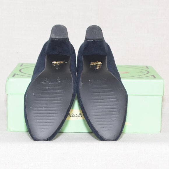 Lulu Hun - Layla High Heel Shoes (Size 8, Navy) - Picture 4 of 6